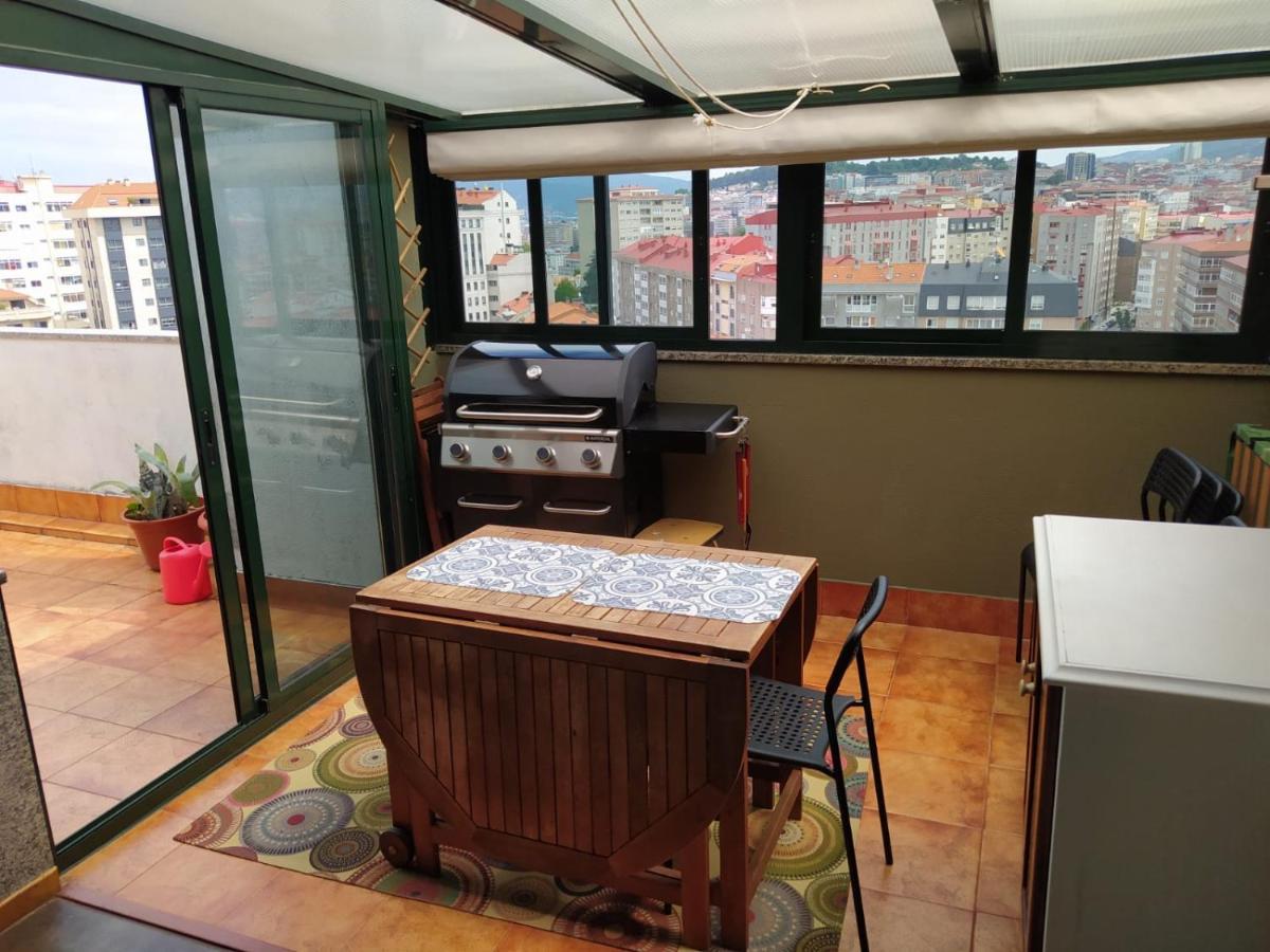 Duplex Amplio,Parking Wifi, 2 Terrazas, Bien Conectado Con Playas, Zona Segura Apartment Vigo Exterior photo
